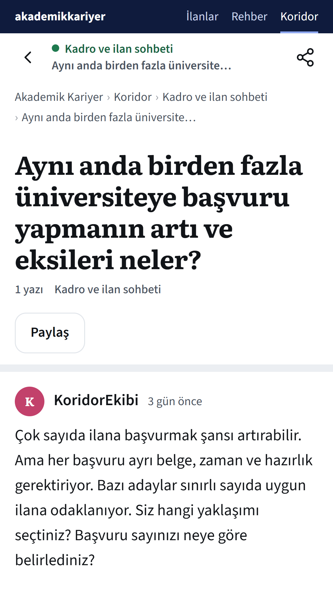 Koridor ekran görüntüsü 4