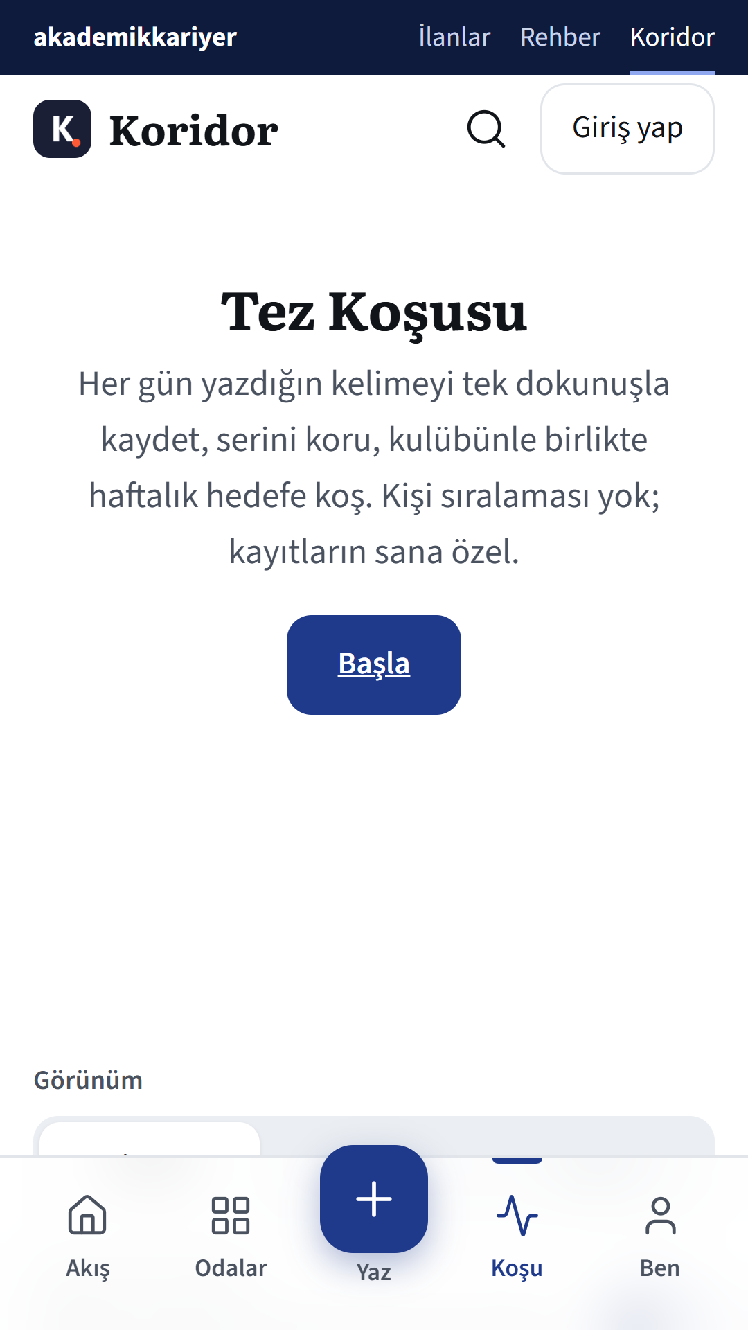 Koridor ekran görüntüsü 5